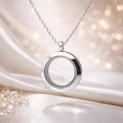 ロケットペンダント　ネックレス　メモリアル　ステンレス鋼　仏具　ペット　御守り