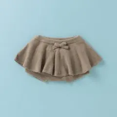 petit main リボンつきニットパンツ 80㎝