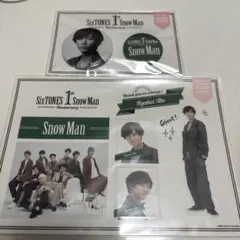 Snow Man 1st Anniversary 缶バッジ ステッカー 阿部亮平