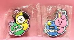 新品 BT21 CHIMMY COOKY キーホルダーセット