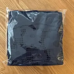 近沢レース　レーストートバッグ　フラワードーム エコバッグ ネイビー