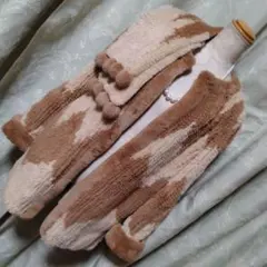 美品✩ヌートリア✩マフラー有✩ファーコート✩柔らか✩軽い✩カジュアル