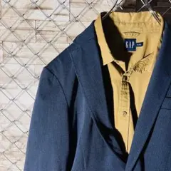 至高セット GAP ワークシャツ × EDWIN デニスラ XL 灰　キャメルのサムネイル
