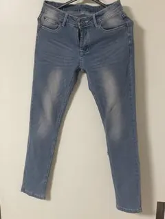 神戸レタス　ウォッシュ加工 スキニーデニムパンツ