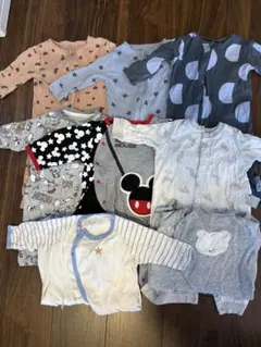 ベビー服 ロンパースセット 10枚