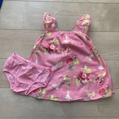 babyGap 花柄ワンピースとショーツセット 18-24ヶ月　90cm