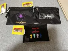 ハンターハンター　メッシュポーチ、マルチポーチ　3点セット