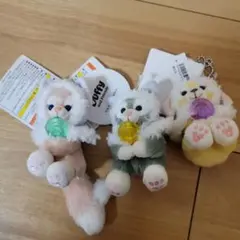 ジェラトーニ　ストラップ ぬいぐるみ　ホワイトウィンタータイム　キーホルダー