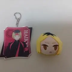 ハイキュー!!　孤爪研磨　アクリルキーホルダー　バッジ