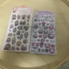 ディズニー キャラクターシール ベイマックス&ラブブ　ドロップシール