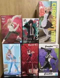 チェンソーマン フィギュア（レゼ、パワー、マキマ、姫野、ボム）