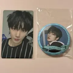 FNC KINGDOM 2025 ランダムトレカ、缶バッジ　A×M×P ユジュン