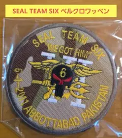SEAL TEAM SIX ベルクロワッペン カモフラージュ