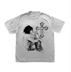 DEATH NOTE L アニメTシャツ ホワイト y2kのサムネイル