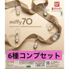 ミッフィー　miffy70 めじるしアクセサリー　全6種 コンプリート ガチャ