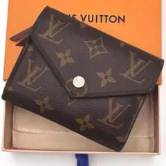 ルイヴィトン ポルトフォイユ ヴィクトリーヌ モノグラム 三つ折り財布