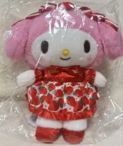 いちご新聞50周年 マイメロディ ぬいぐるみ