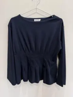LEPSIM ネイビー 長袖 トップス Mサイズ