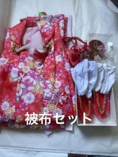 ☆チャビーギャング☆ ブランド 七五三 3歳.被布女の子セット 草履付