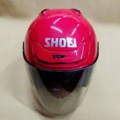 SHOEI J-Force2 ジェットヘルメット レッドM - メルカリ
