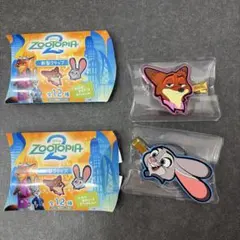 ズートピア2 ニック　ジュディ　前髪クリップ