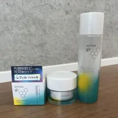 SOFINA iPフェイスクリーム詰め替え新品未使用、クリーム本体&化粧水セット