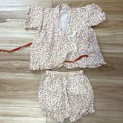 花柄コットン甚平 サイズ90