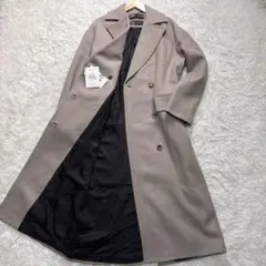 未使用タグ付き ザラ MANTECO ダブルチェスターコート マキシ丈 ロング