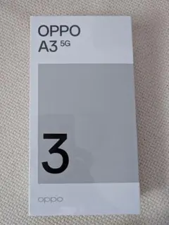 OPPO A3 5G ブラック 本体 箱付き