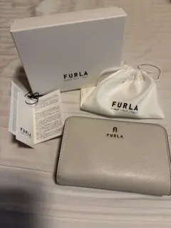 FURLA 二つ折り財布 ホワイト