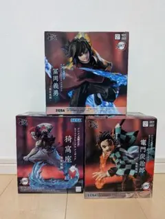 【新品未開封】鬼滅の刃 フィギュア 3体セット 無限城編 XrossLink