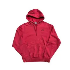 NIKE sports hoodie red y2k