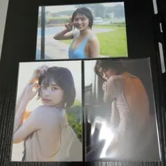 北野瑠華(SKE48)　「BUBKA ２月号」 限定特典ポストカード３種