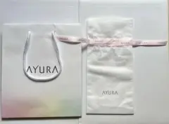 【AYURA】アユーラ　 ラッピングセット　ショッパー 紙袋　巾着のサムネイル