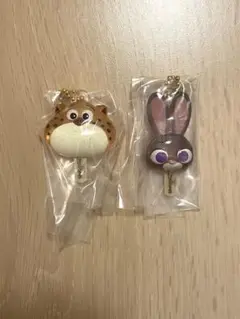 ズートピア アイスキャンディーチャーム 2点セット