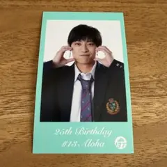 超特急 アロハ 25th 生誕 ミニフォト