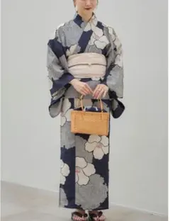 新品タグ付き】しまむら mysa 田中里奈 浴衣、帯、帯締め 3点セット