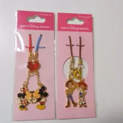 新品　ディズニー　ストラップ