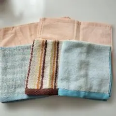 タオルハンカチ5枚セット