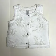 GAPベスト　Baby GAP 秋服　オーガニックコットンリバーシブルベスト