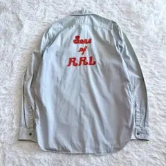 最終価格25SS 新品 RRLインディゴ ストライプド パッチワークバッグ