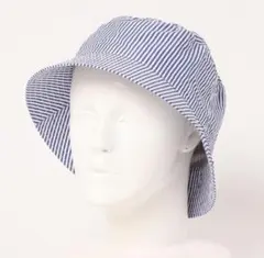 KIJIMA TAKAYUKI トーマスメイソン ストライプ ハット バケット