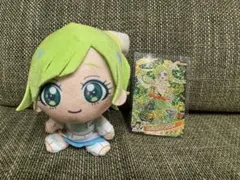 モーリーファンタジー限定　ひみつのアイプリ　ぬいぐるみ　アイリ　カードセット