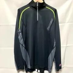 Babolat バボラ テニスウェア ハーフジップ メンズ　長袖　L