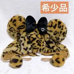 【希少品】Disney ミニー　旧 ヒョウ柄　ファンキャップ レア　レオパード