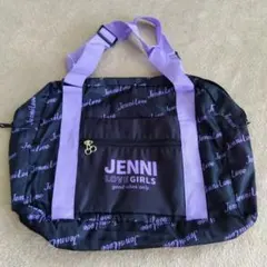 Jenni Love ロゴバッグ 黒・紫のサムネイル
