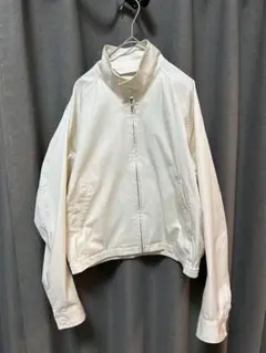 santafe サンタフェ袖ビッグロゴ 刺繍スイングトップ ブルゾンXL相当