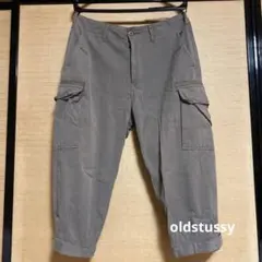 oldstussy クロップドカーゴパンツ オレンジタグ 90s Y2Kのサムネイル