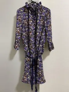 ANNASUI アナスイ シフォンブラウス ワンピース