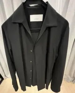 OVERCOAT ブラック長袖シャツ